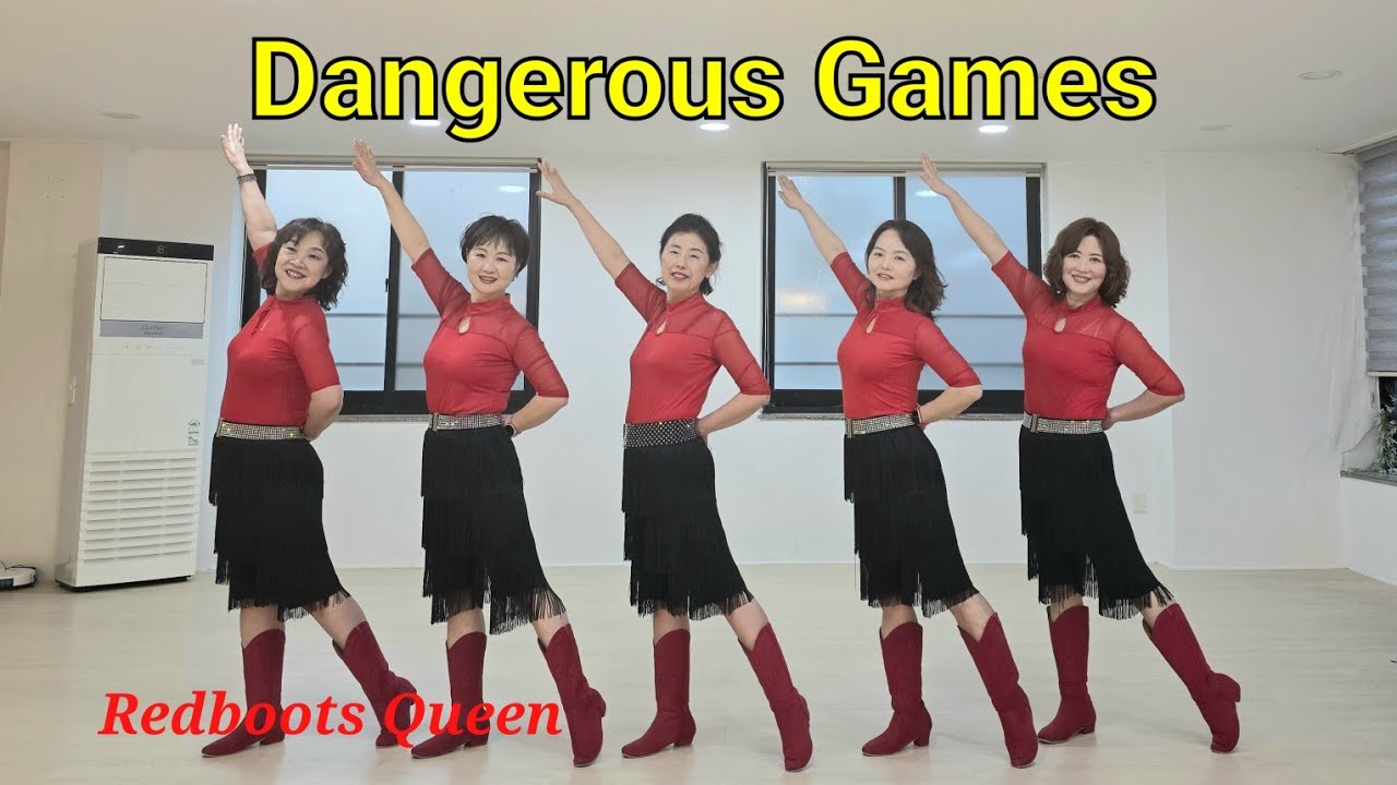 Dangerous Games - Justice B. GOUARISON/Linedance/라인댄스/Redboots Queen(레드부츠 퀸)