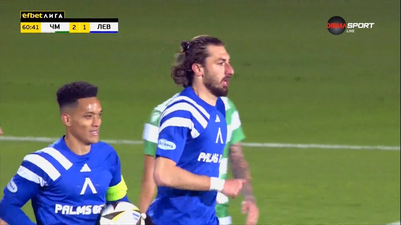 Гол - 🇧🇬 Кристиан Димитров 🇧🇬 | 🟢Черно море🟢 - 🔵Левски🔵 2:1 (03.11.2024)