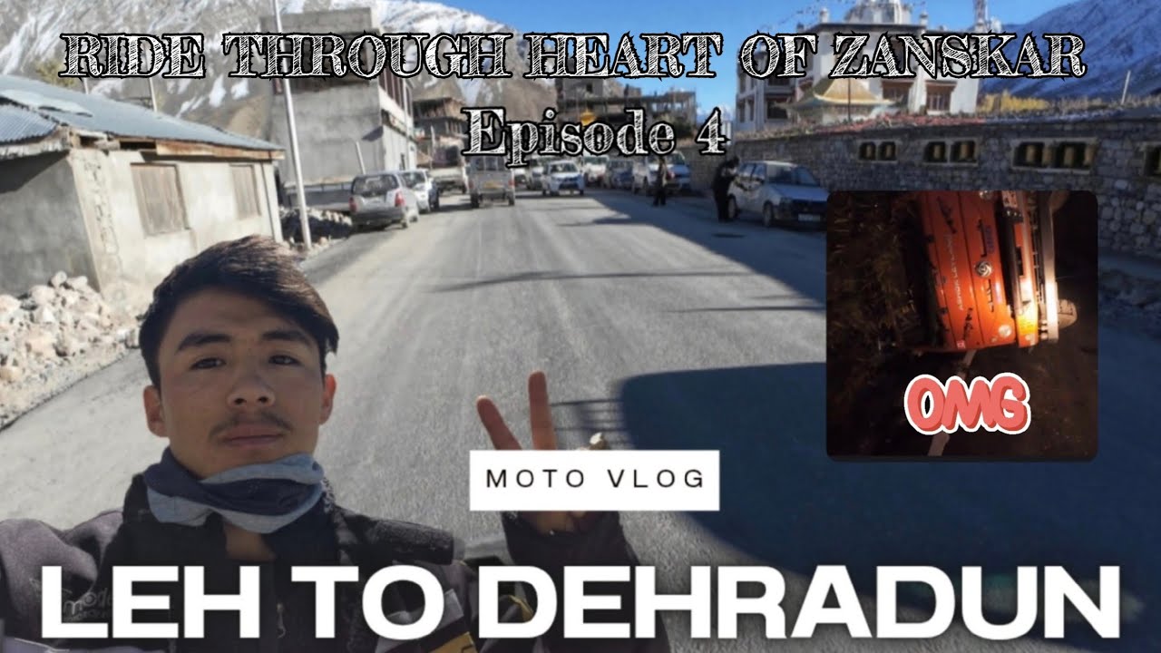 “Episode 4: Riding Through Padum to Purne | Helped a Trucker After His Crash”