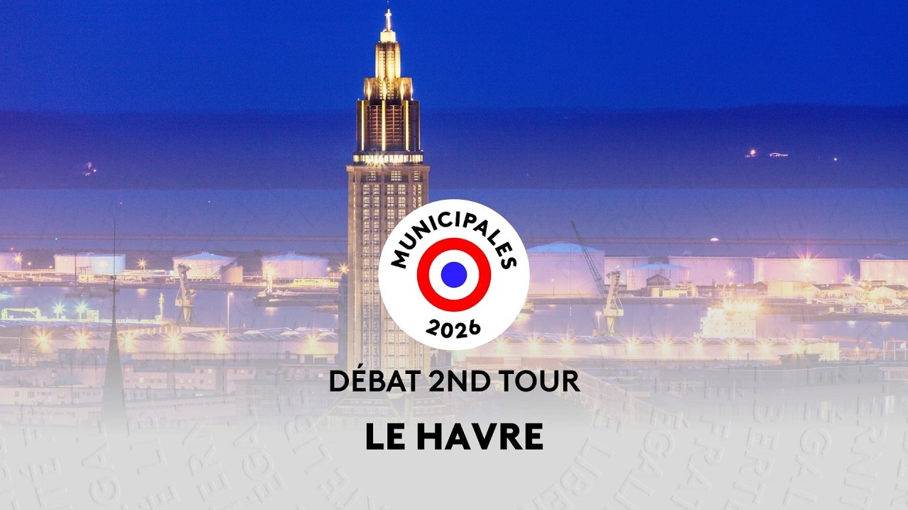 Élections municipales 2026 au Havre : suivez le grand débat du second tour