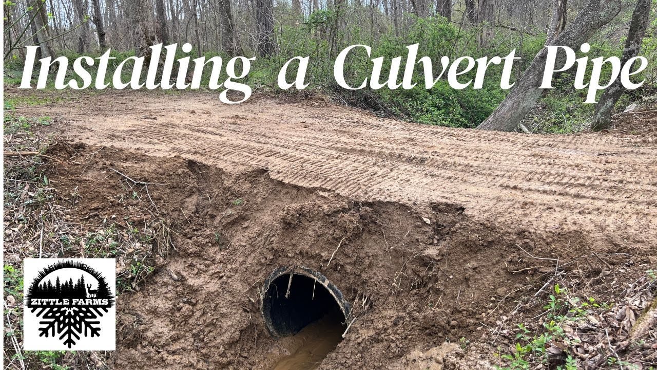 Installing a Culvert Pipe