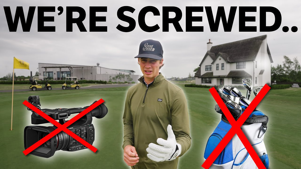 We lost our camera gear & All our Golf Clubs..