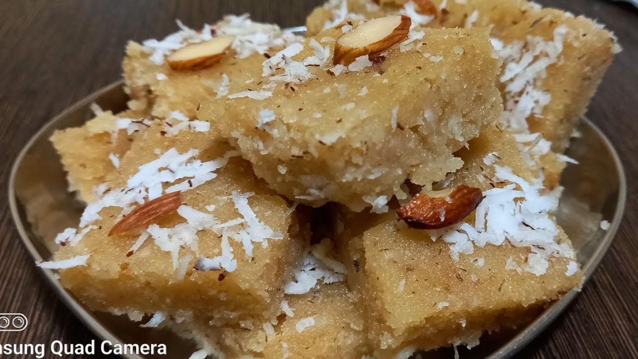 Ravyachi Goad Khandvi l झटपट खांडवी l Sweets