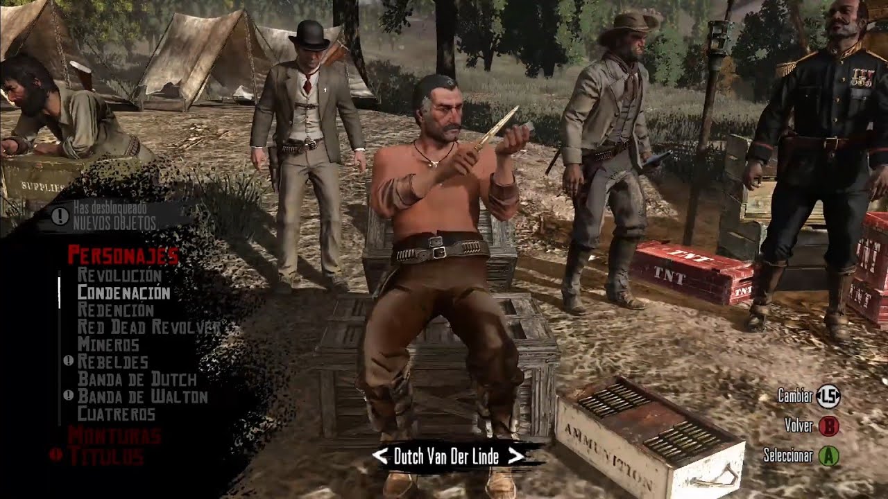 Red Dead Redemption 1 online | Todos los Personajes y Monturas (Máximo nivel)