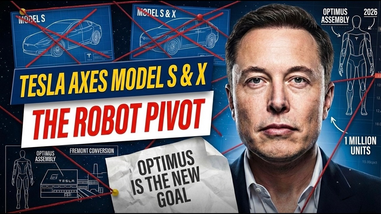 Tesla Axes Model S & X: The Shocking Pivot to Mass Robot Production