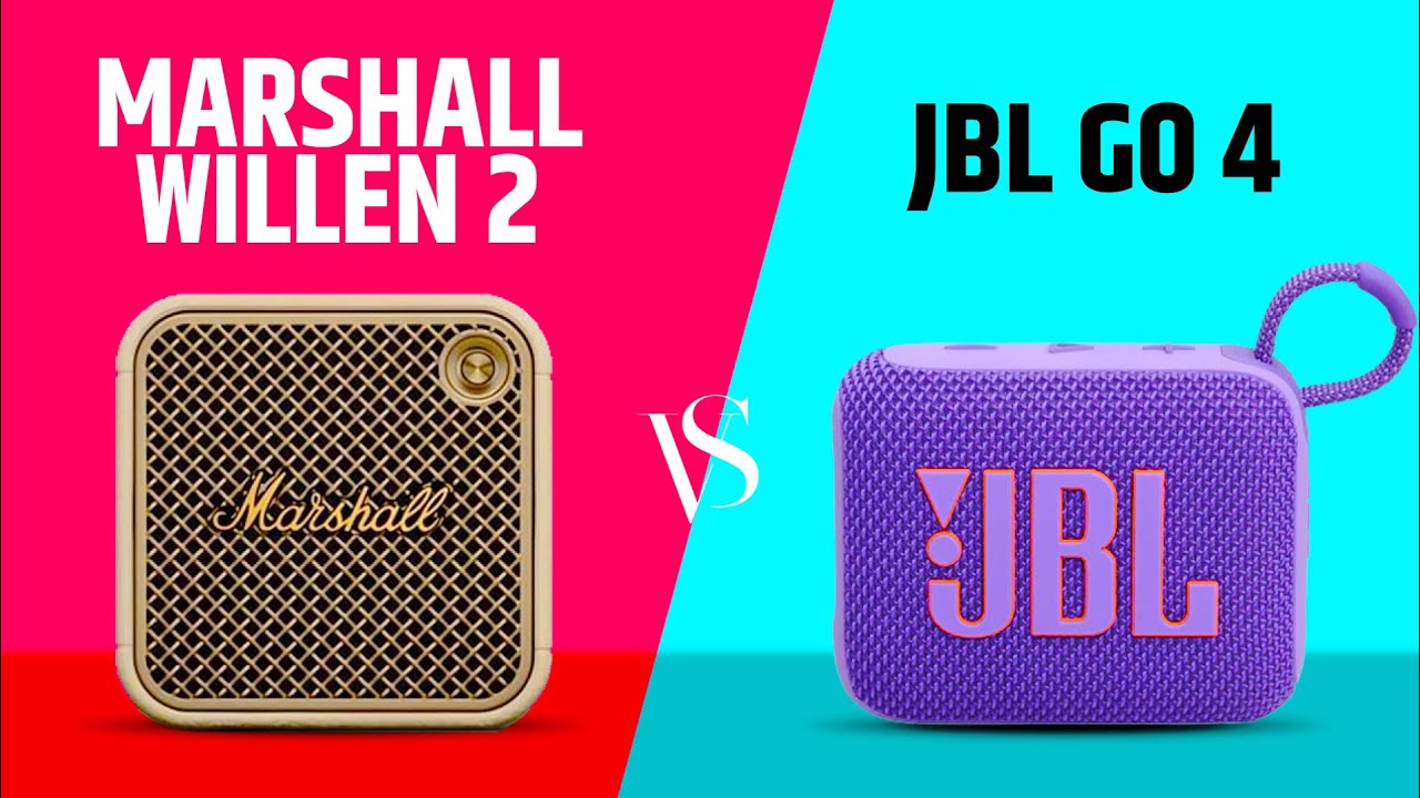 JBL Go 4 vs Marshall Willen 2 - Best Portable Speaker!