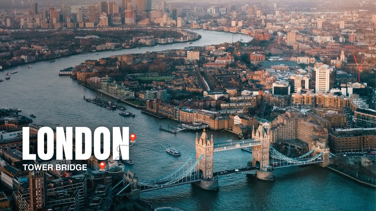 Self Guided Walking Tour London Tower Bridge in 4K HDR | October 2025
