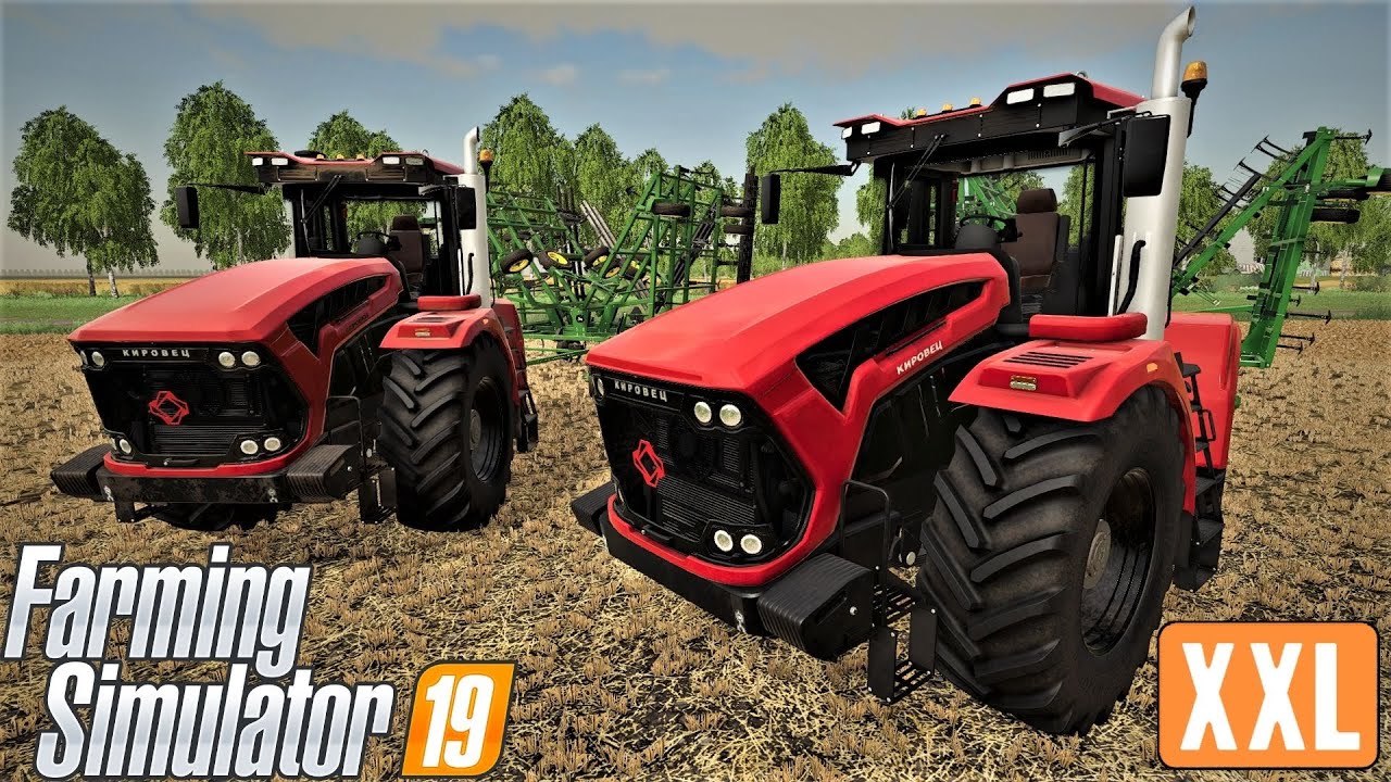 FS19 / LS19 XXL / Novgorodovka / Big Fields / Kirovets K7 / Versatile 610dt / 3#