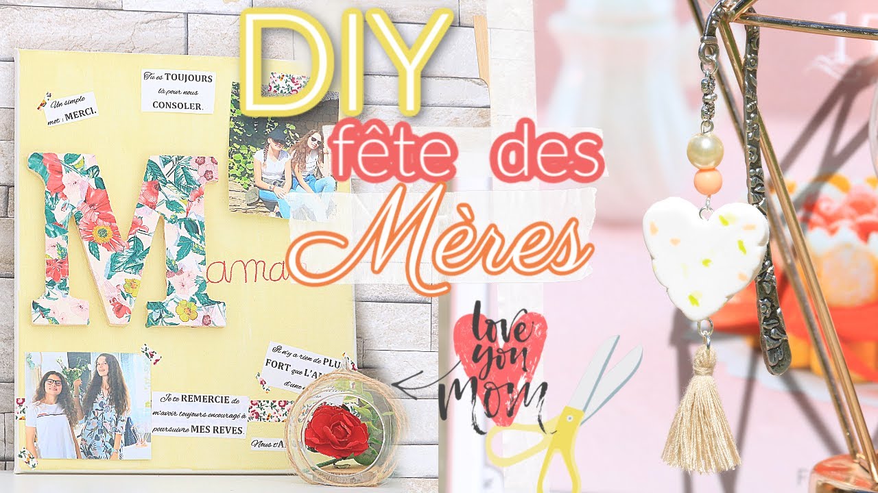 DIY -idées cadeaux originales pour la FÊTE DES MÈRES