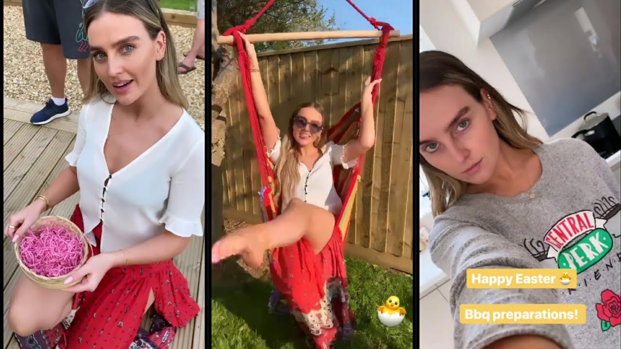 Perrie Edwards and family getting ready for Easter