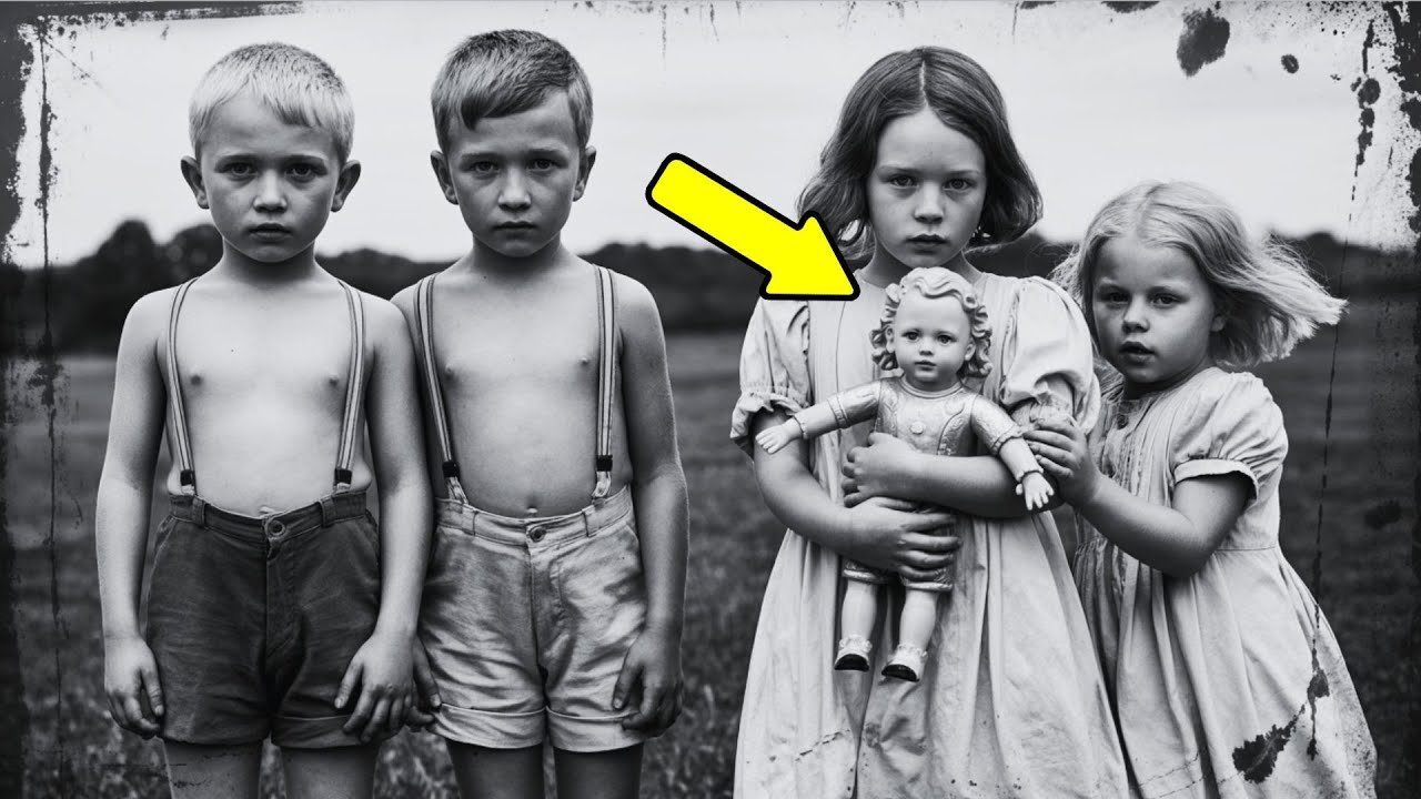 На этой фотографии 1899 года брат и сестра выглядели счастливыми — пока при увеличении не стало в...