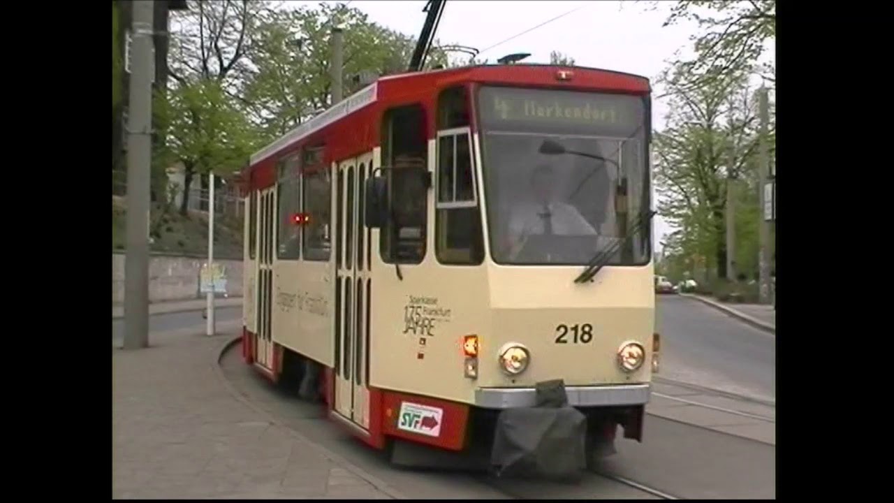 Frankfurt (Oder) Stadtverkehr im Mai 1997