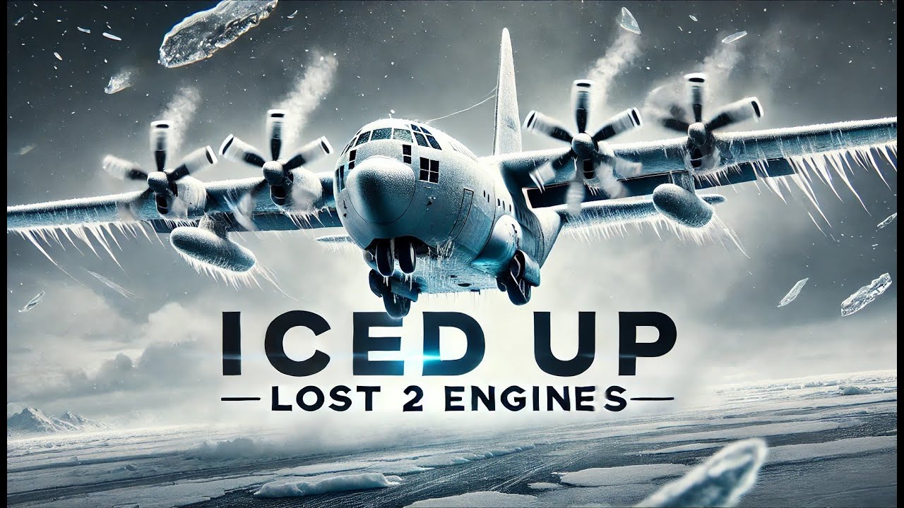 Iced Up. Lost 2 engines and a 3rd almost ready to quit | Real C-130 Emergency