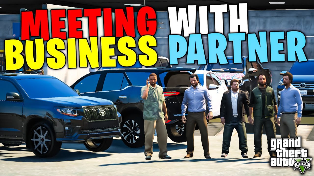 MICHAEL & BOIZZ MEETING WITH NEW BUSINESS PARTNER | Real Life Mods #722 | GTA 5 |
