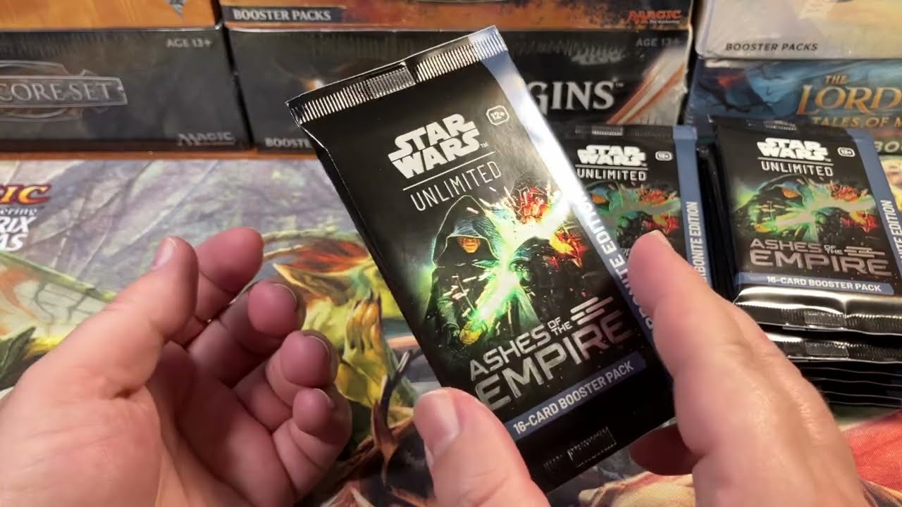 Конфликт? Распаковка издания Carbonite: Ashes Of The Empire №3 Star Wars Unlimited SWU ASH #распа...
