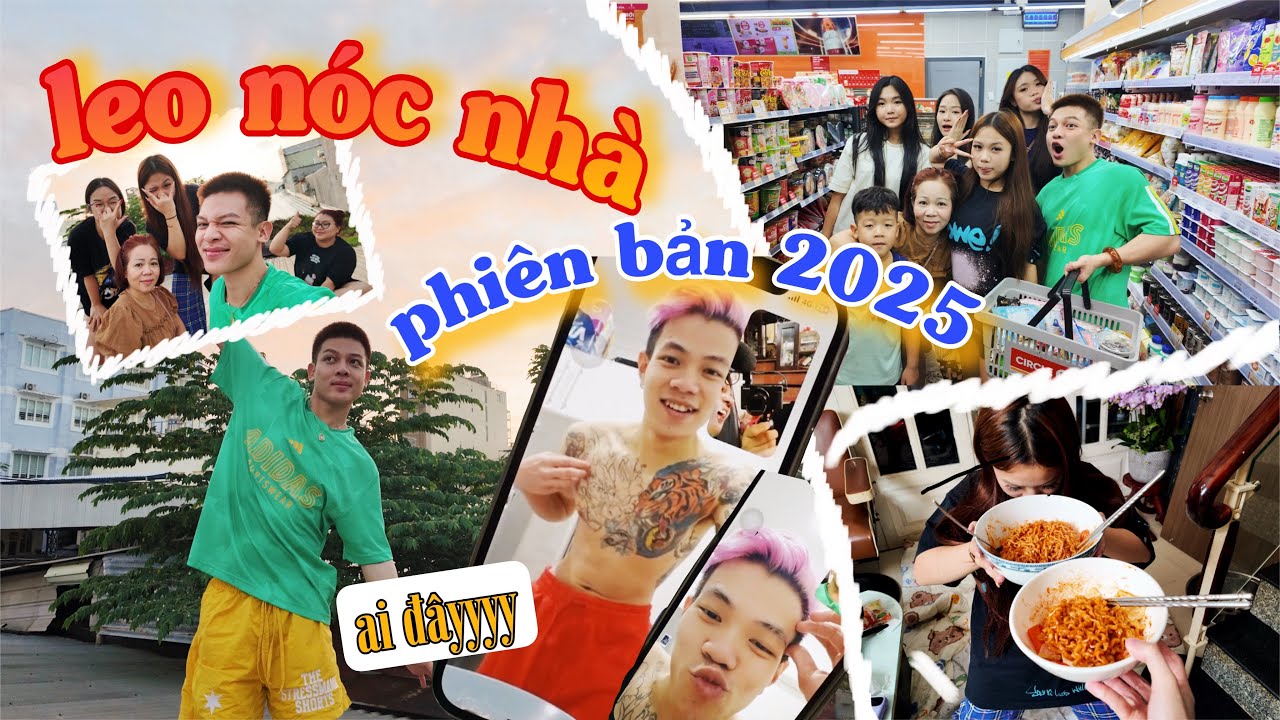 VỀ NHÀ CŨ P2 | Leo nóc nhà sau 4 năm, tiệc ngủ, chuyện ma, tức tới 7h sáng