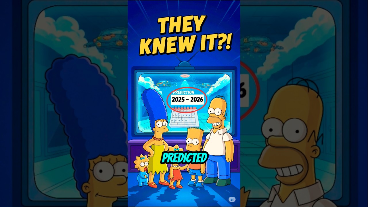 Simpsons Predicted 2025 AND 2026?! 😳 This Can&rsquo;t Be Real&hellip; #shorts #simpsonspredictions