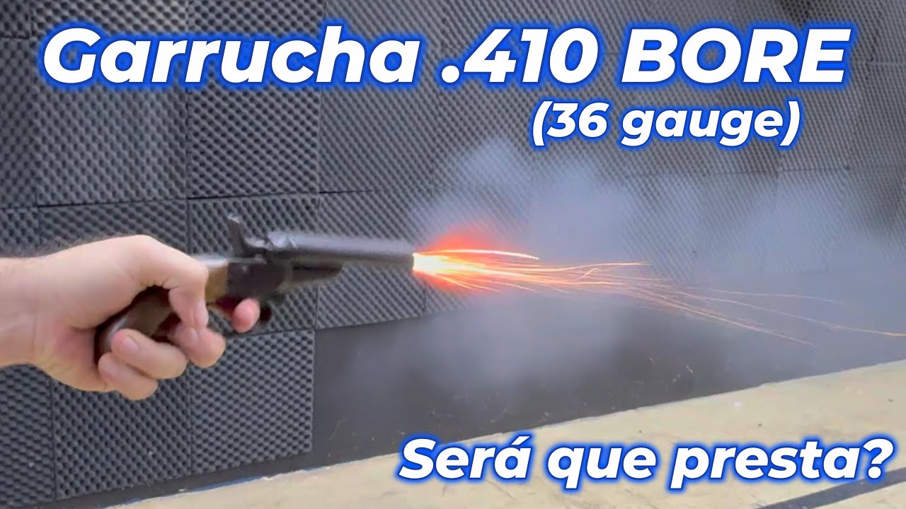 Garrucha .410 bore - (36 gauge) - Continuação das armas de coleção.