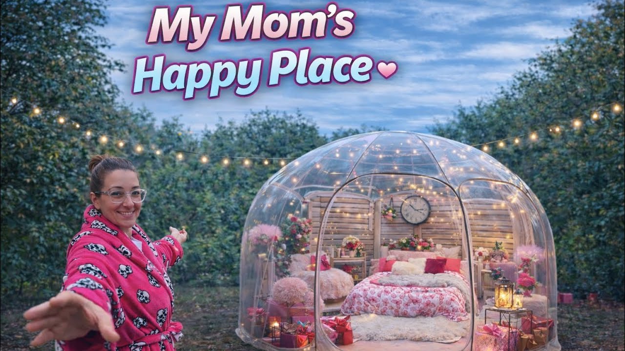 My Mom Turned a TENT Into Her Happy Place 🏕️💖