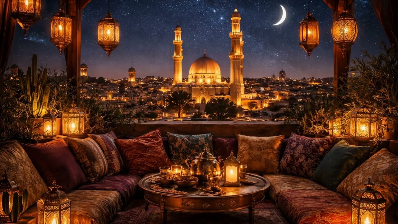 Arabian Night Study Ambience Middle Eastern Instrumental for Deep Focus | 4 Hours