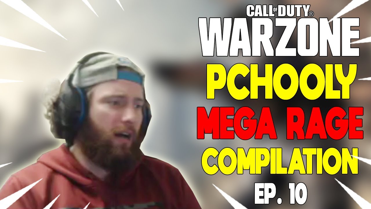 PCHOOLY COD WARZONE RAGE COMPILATION #10