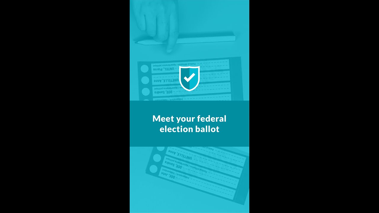 Meet your federal election ballot | Elections Canada