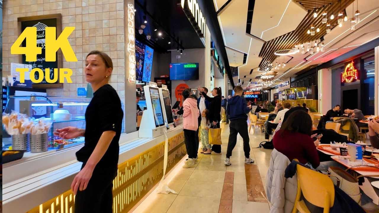 Full Tour of Bucharest Largest Mall in 2024!  AFI Mall【4K HDR】