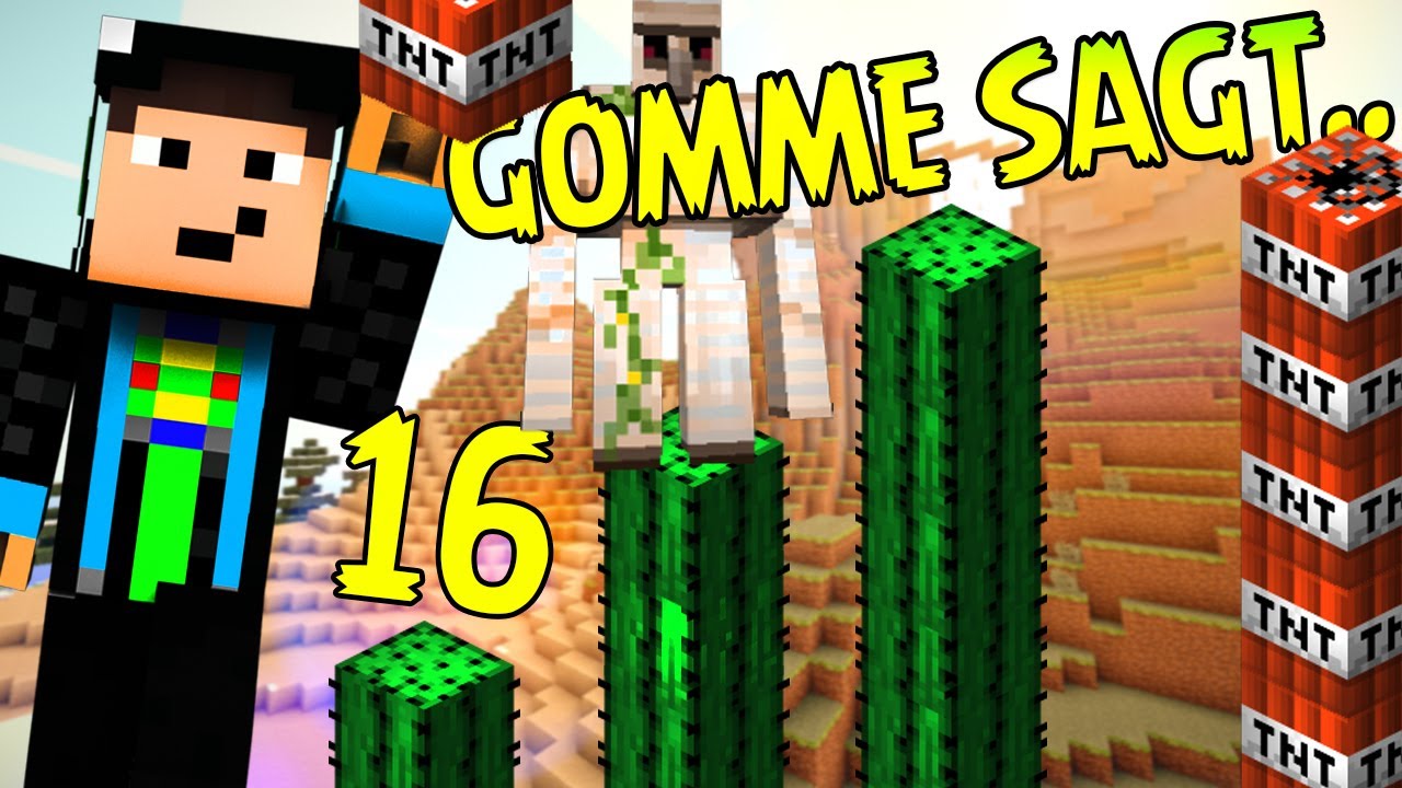 HÄLT der SERVER STAND? *TNT* + MINISPIELE - GOMME SAGT (16) - Spielmodus in MINECRAFT | GommeHD