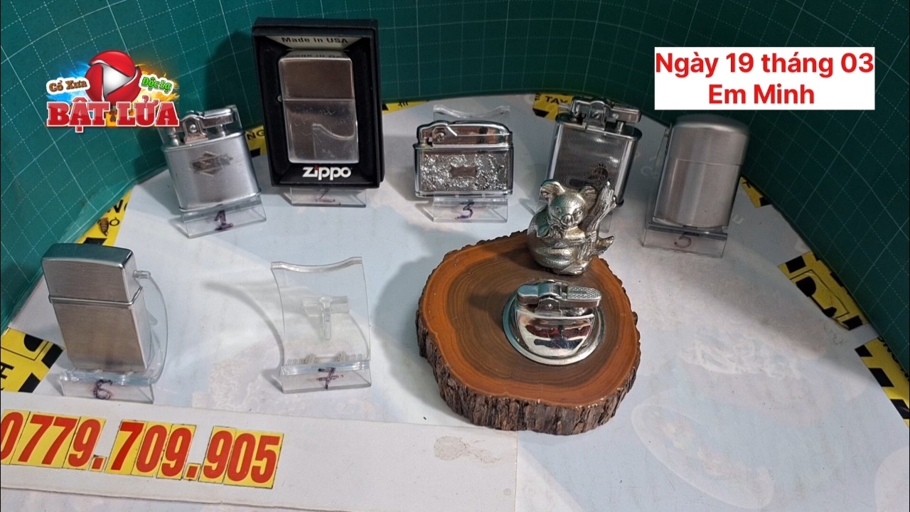Zalo 0906.324.776 | 19/03 | Ronson chắn gió, park lighter, mosda hoa văn, nimroad tẩu, để bàn