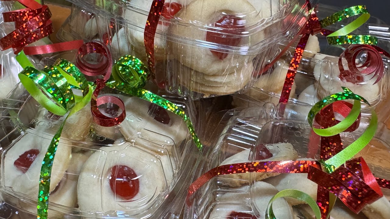 CON 3 INGREDIENTES PREPARA estas GALLETAS para NAVIDAD 🎄#galletasdenavidad#regalos#postresnavideños 