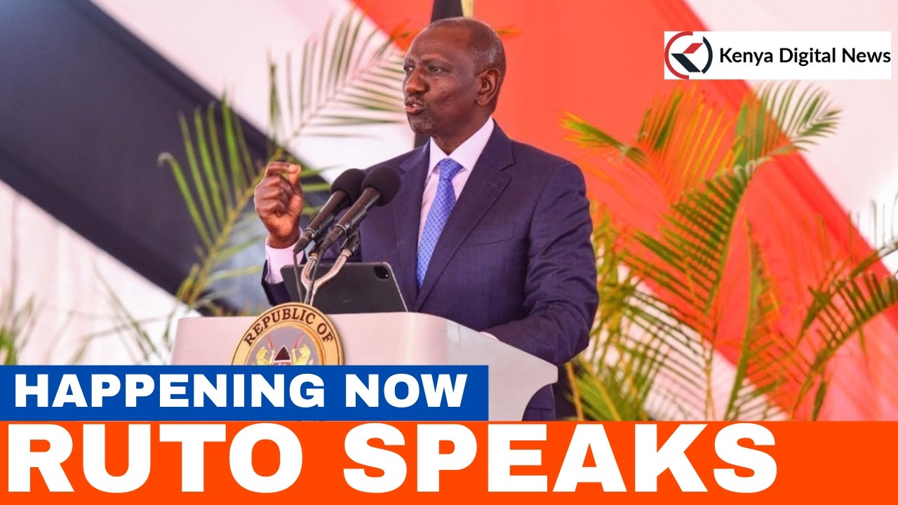LIVE: President Ruto's Urgent Special National Address II The Big Announcement.