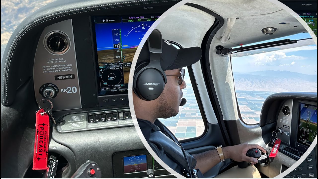 Cirrus SR20 G6 Return Flight to Van Nuys, CA