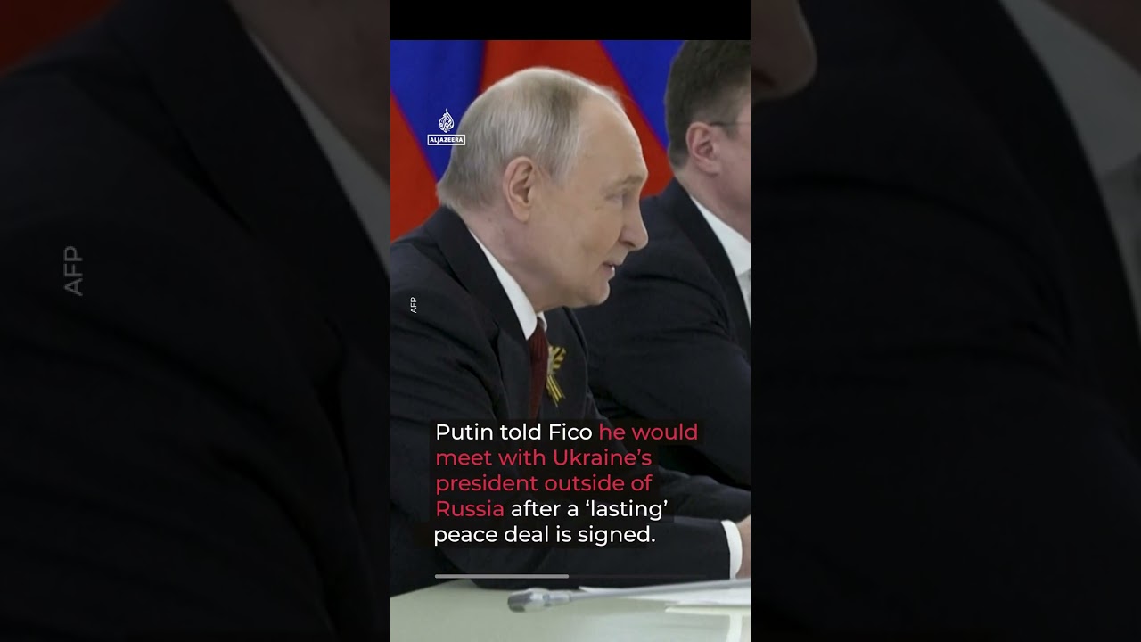 For the first time, Putin says he&rsquo;s open to meeting Zelensky outside of Russia.
