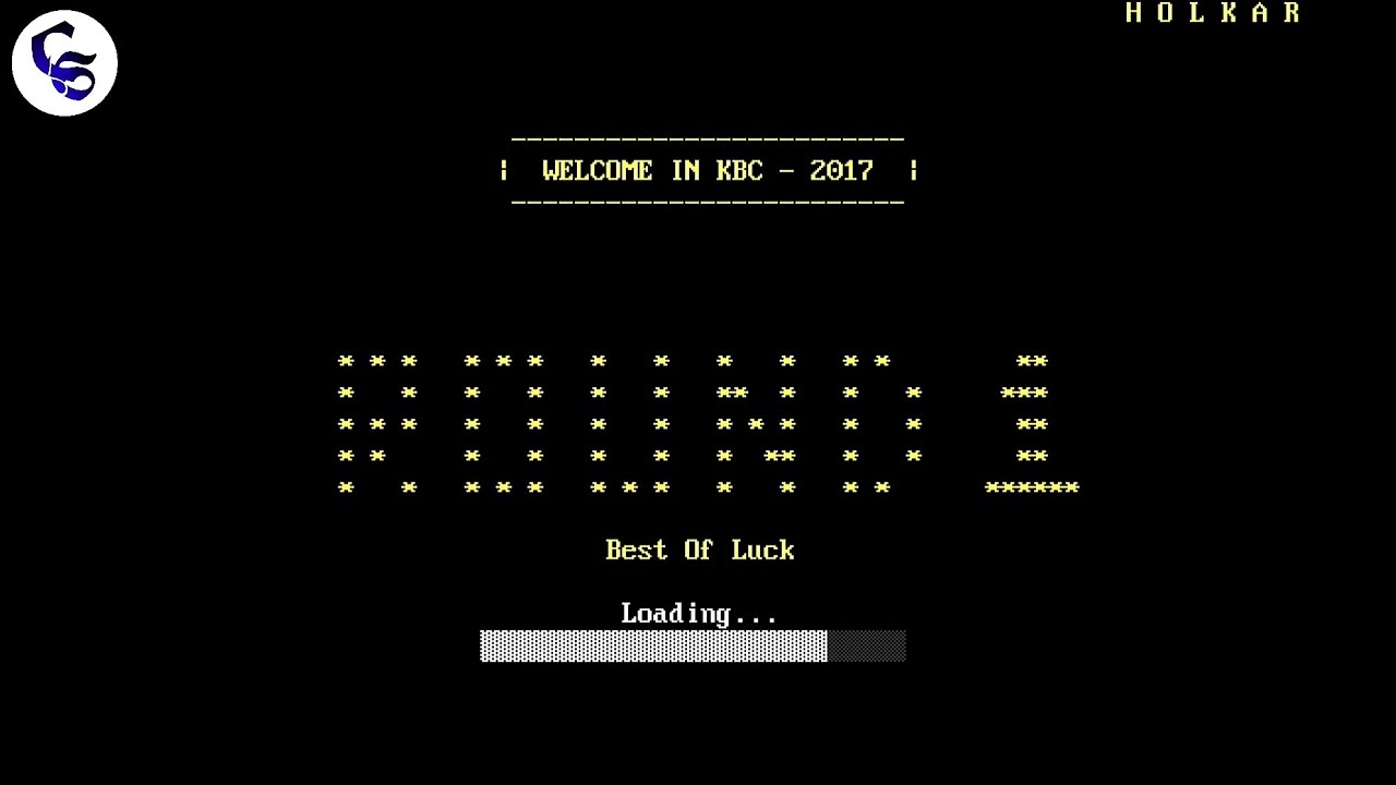 Simple KBC Game Coding in C Language । Mr Lokhande | Ankush Lokhande