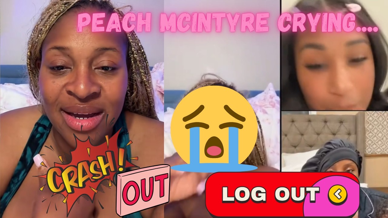 Peach McIntyre crying on TIK TOK! NUUUURRRRSSSSEEEEEE!!!!