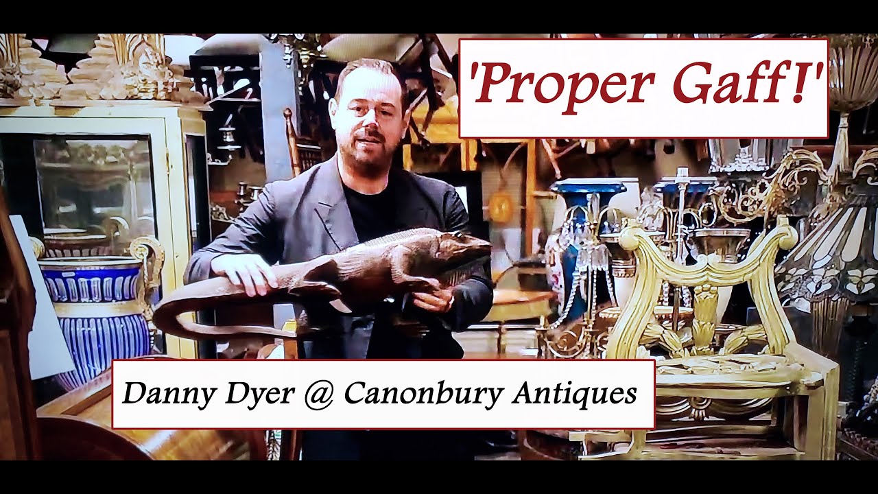 Danny Dyer Visits Canonbury Antiques Showroom for Celebrity Antiques Road Trip