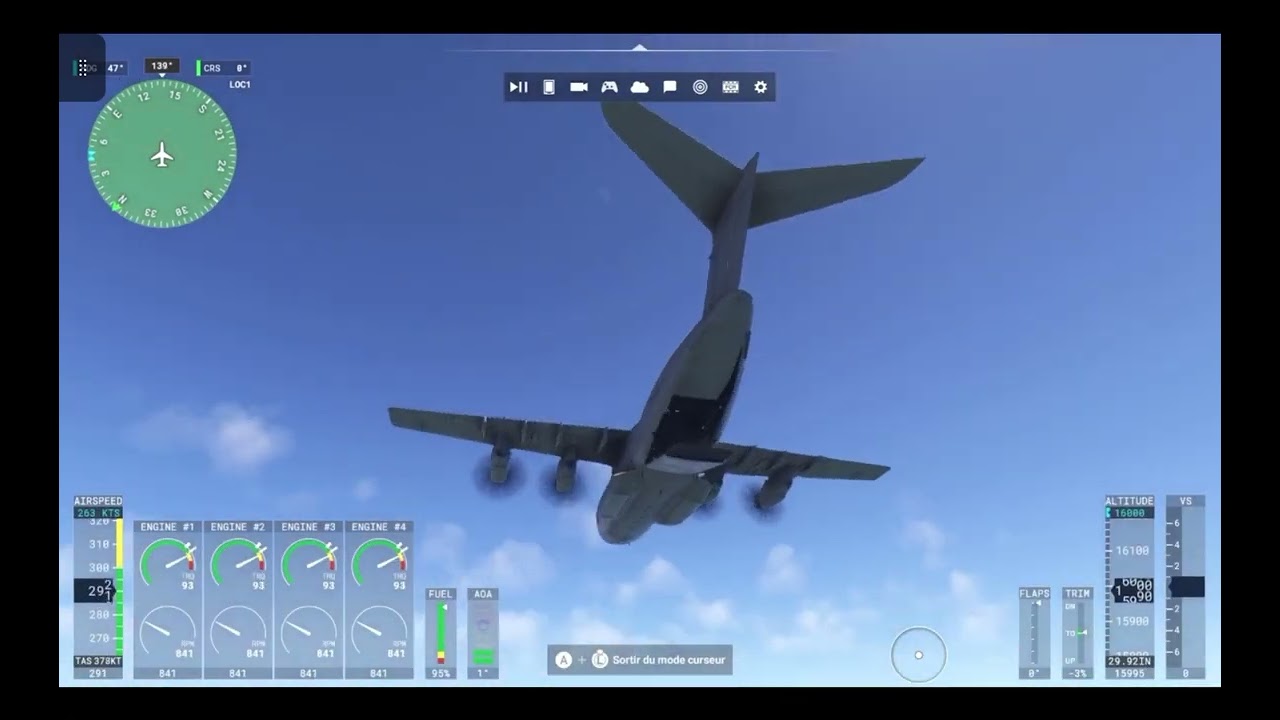 Vol au Bénin avec l’Airbus A400M (1er vol)