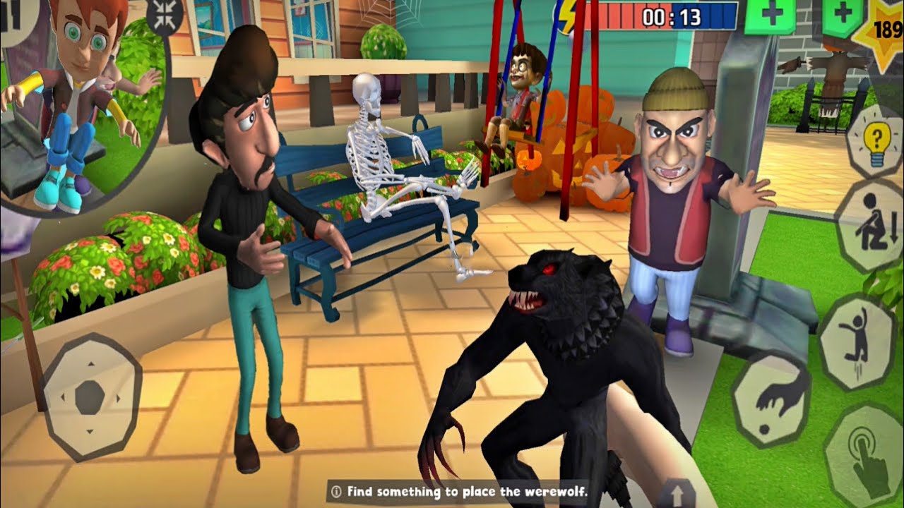 Scary Robber Home Clash New Update New Levels Howl-o-ween Surprise (Android,iOS)