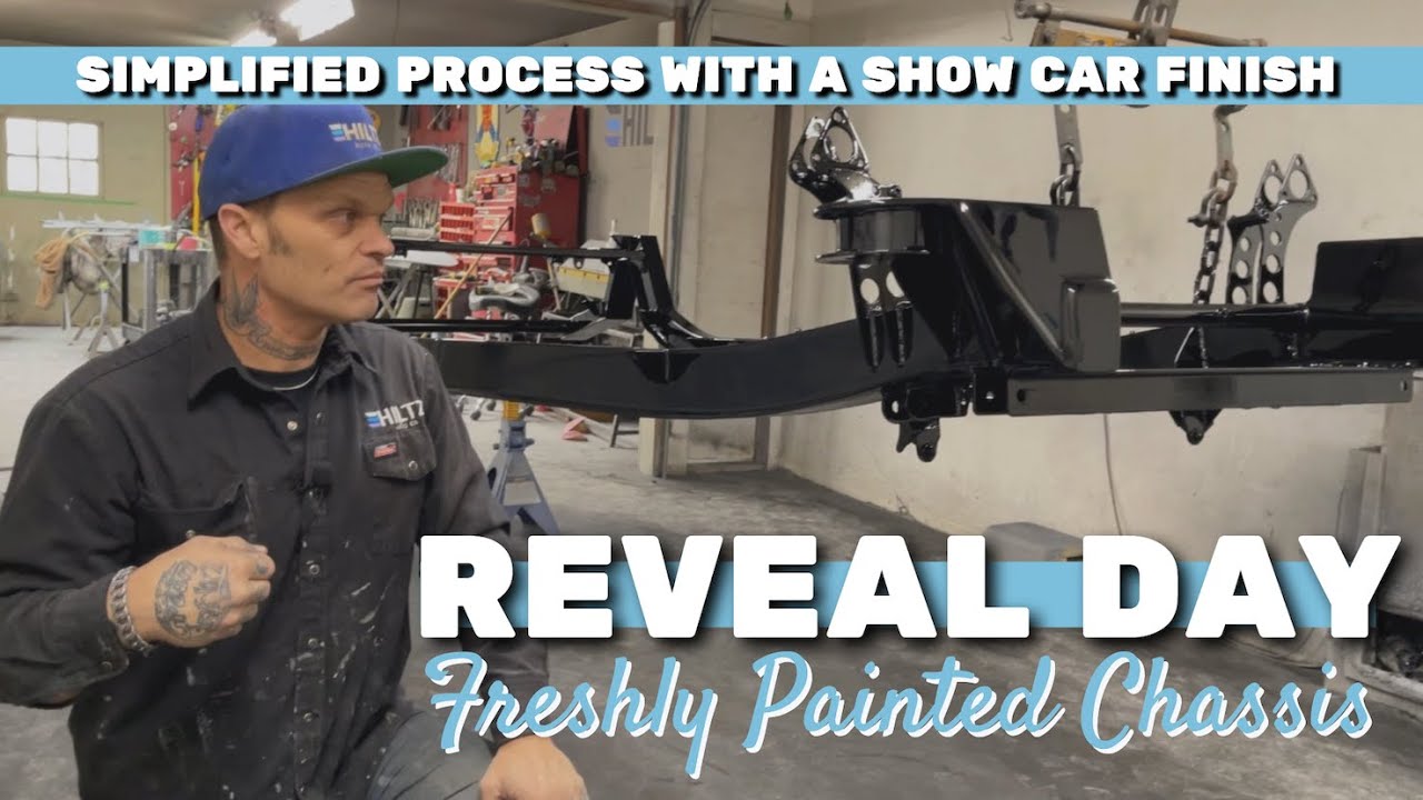 Revealing the Freshly Painted Chassis (Show Car Quality)