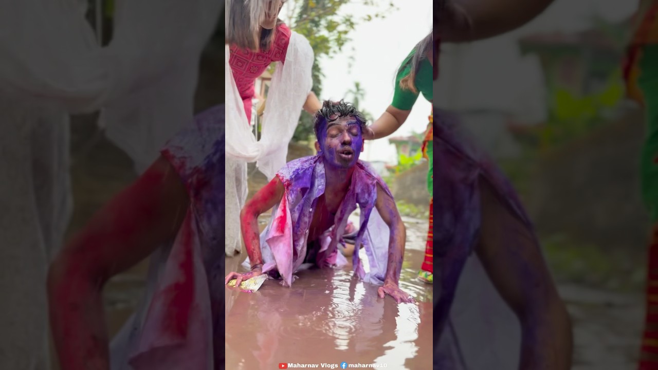 Happy Holi 😂 #maharnav10 #funny #comedy #assamese #assamesecomedy
