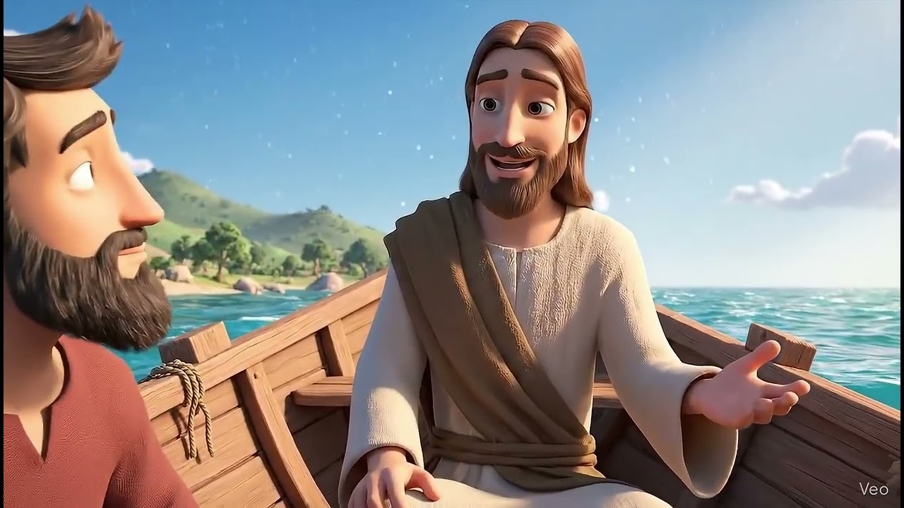 Él Señor Jesús explica la parábola del sembrador.