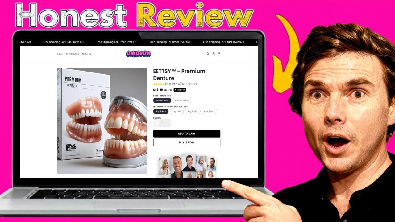 Omoeon Dentures Review (2026): Fit, Materials & What to Know