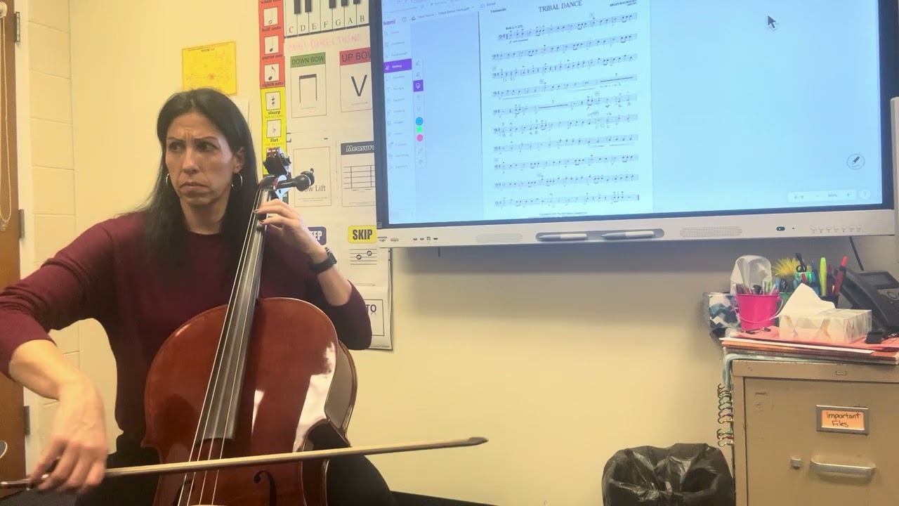 Tribal Dance   Cello Practice Video