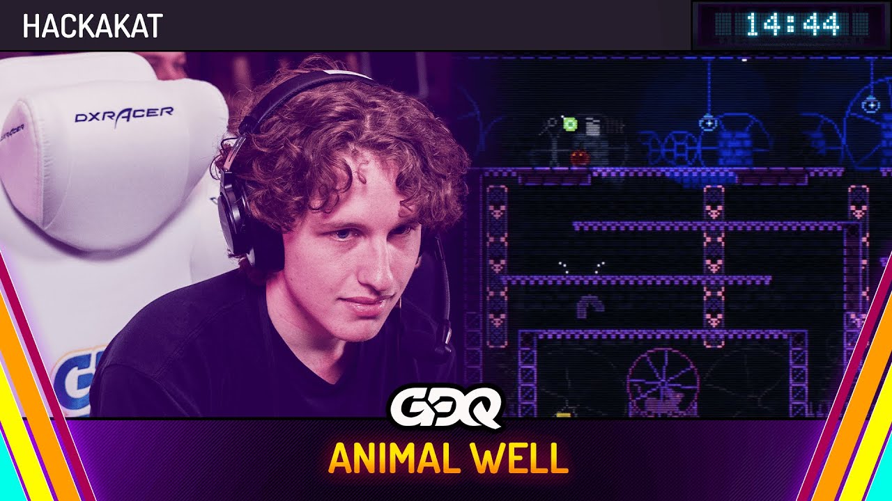 ANIMAL WELL by HackaKat in 14:44 - Summer Games Done Quick 2024
