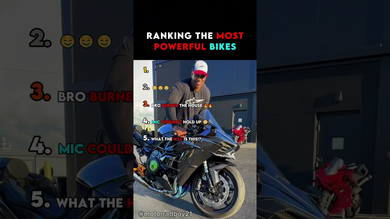 Ranking The Most Powerful Bikes