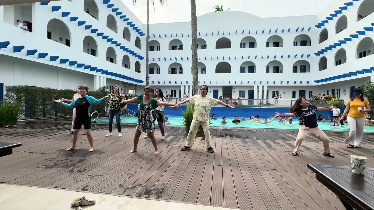 zumba time with Nappco family #zumbafitness #getaway 