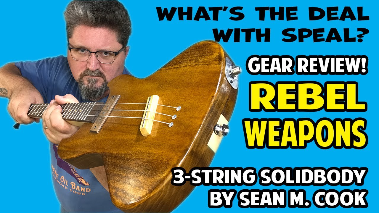 Shane Reviews the Rebel Weapons Solidbody 3-String Guitar