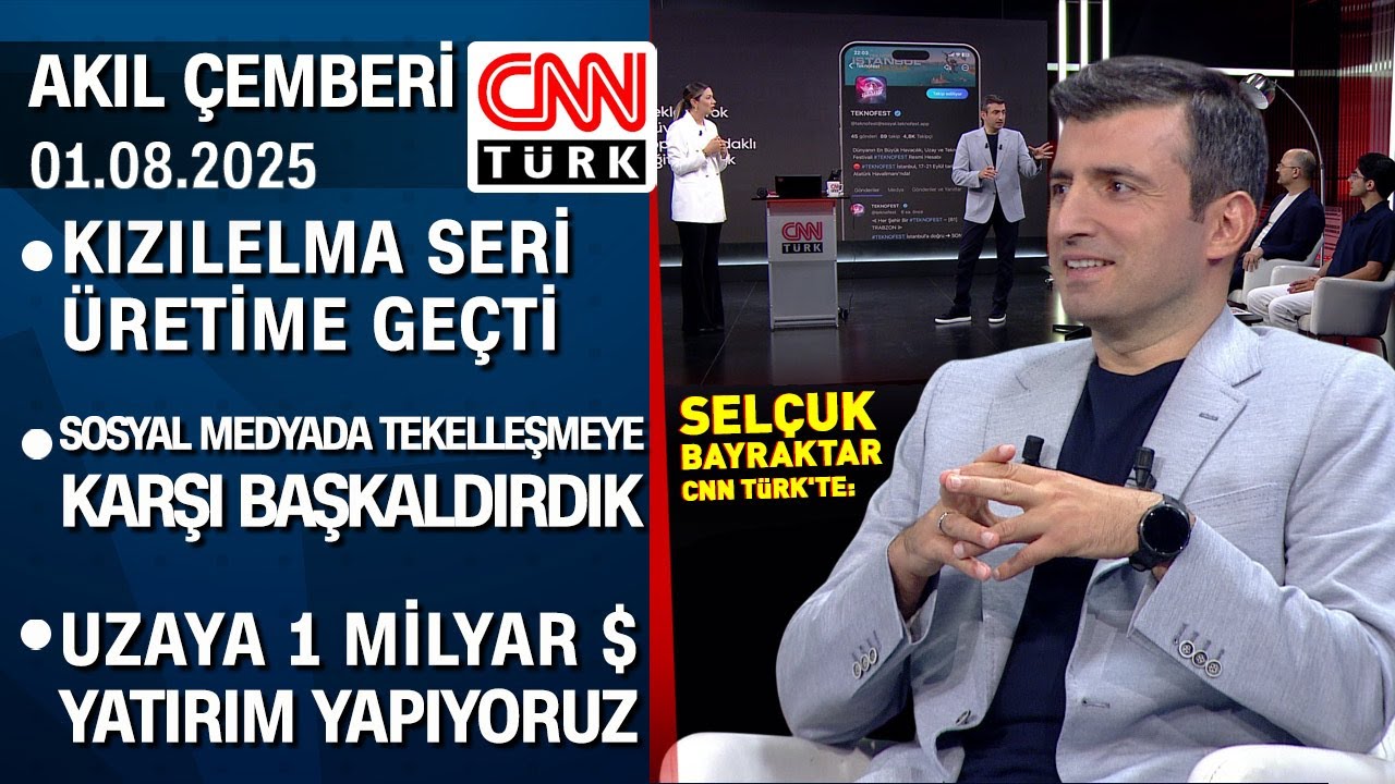 Selçuk Bayraktar anlattı: Türkiye'nin yüksek teknoloji alanındaki geleceği - Akıl Çemberi 01.08.2025