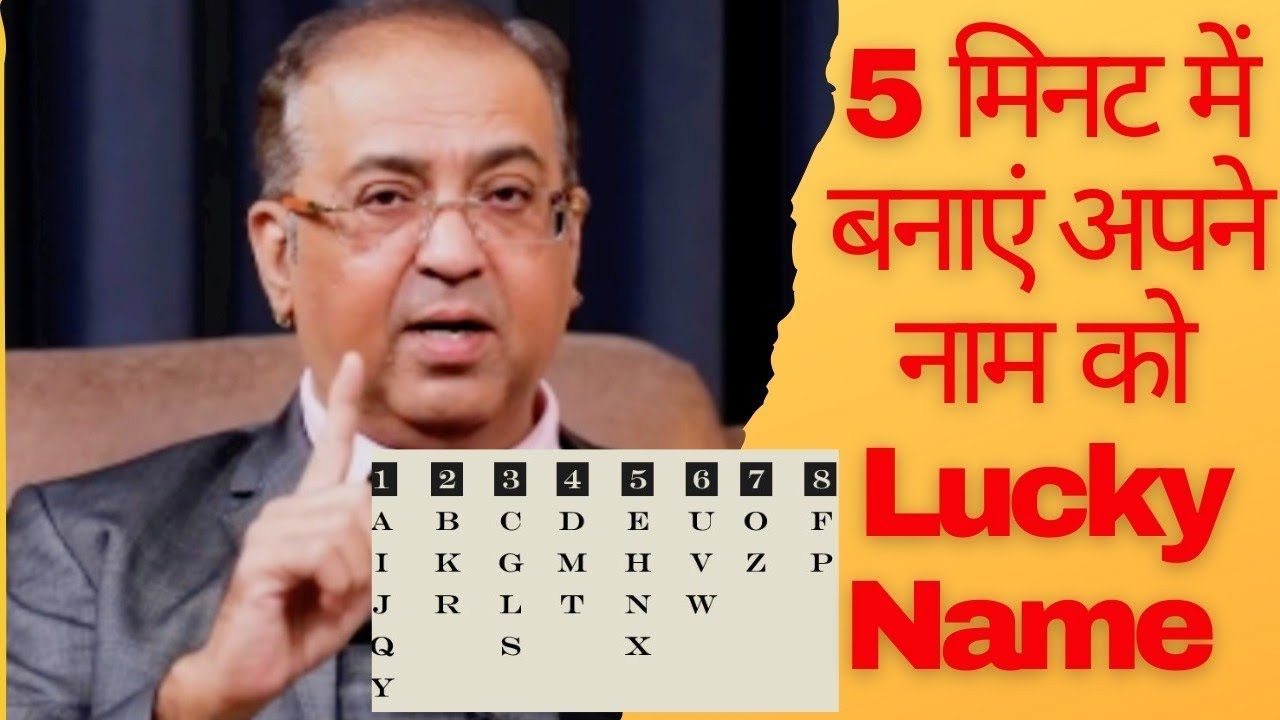 Make your name your lucky name in 5 minutes. How to find out your name number. #numerology #Rudra...