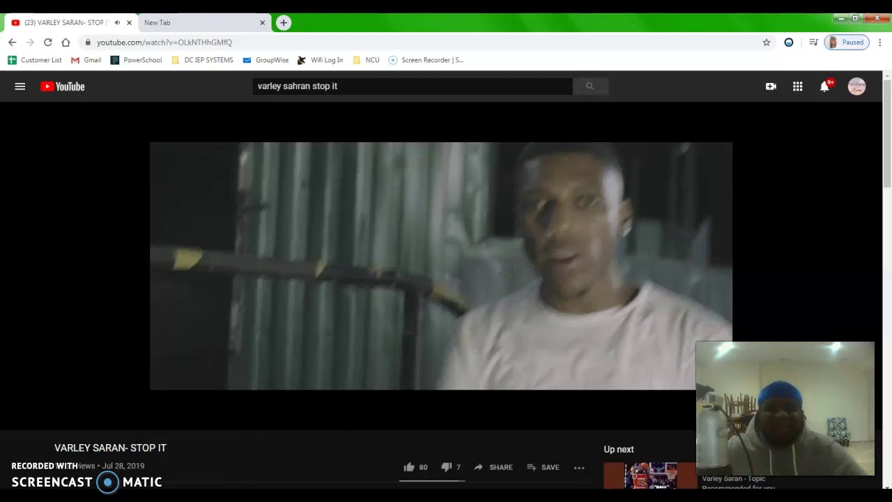 VARLEY SARAN  STOP IT   REACTION